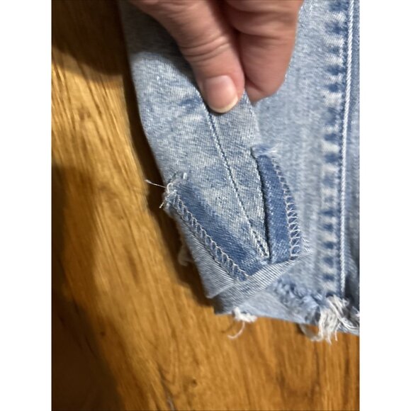 MOTHER Classic Blue Straight Leg Jeans - Picture 6 of 12